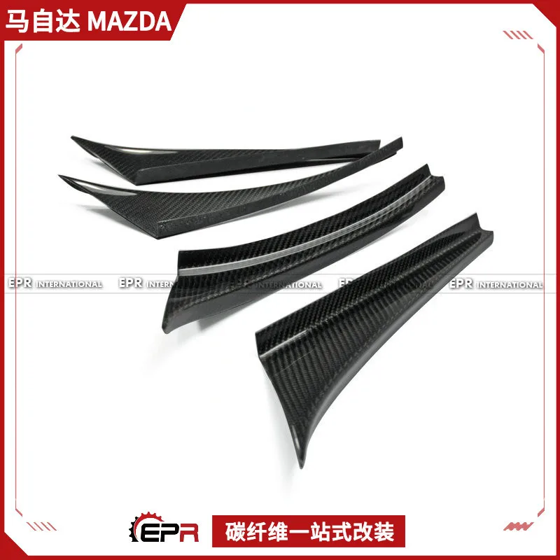 

Applicable Mazda RX7 FD3 Front Bumper Carbon Fiber Air Knife Modification Part Magic Spoiler Air Blade
