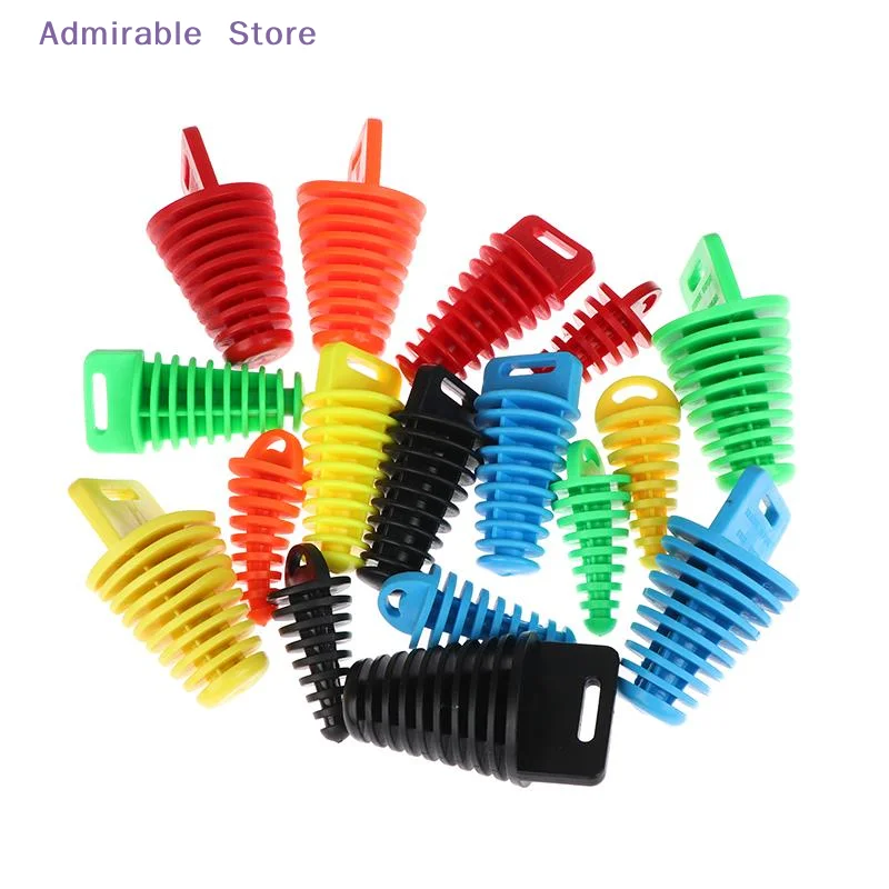 wUniversal Motorcycle Exhaust Pipe Tailpipe Air-bleeder Plug Exhaust  Wash Plug Pipe Protector Motorcycle Accessories