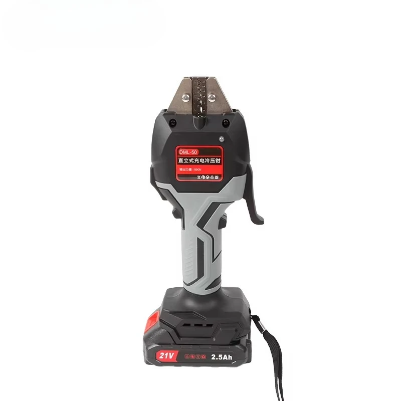 

Перезаряжаемые электрические гидравлические плоскогубцы DML50, предварительно изолированный небольшой промышленный инструмент для зажима клемм