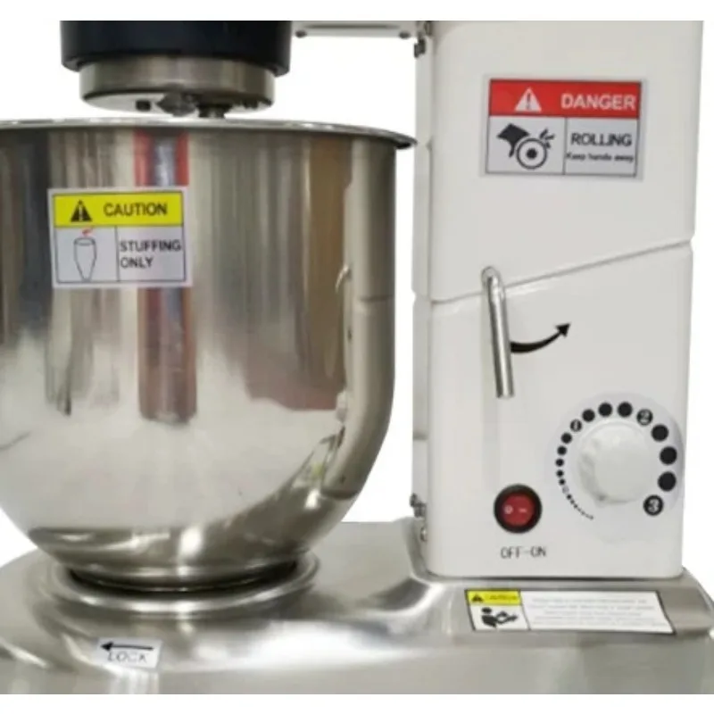 Electric Butter Maker Egg Beater SL-B10 Electric Vertical Mixer 5/7/10 Liter Multi-function Kneading Mixer