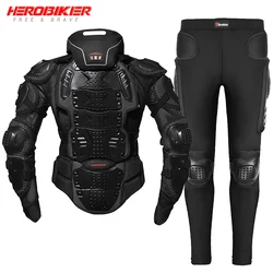 HEROBIKER Motorcycle Jacket Men Motorcycle Armor Moto Body Armor Motocross Riding Jacket Racing Motorbike Body Protection S-5XL
