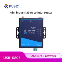 Routeur sans fil cellulaire industriel PUSR 4g Lte Vpn avec emplacement pour carte SIM Australie et Amérique latine et Nouvelle-Zélande et USR-G805 de Taiwan