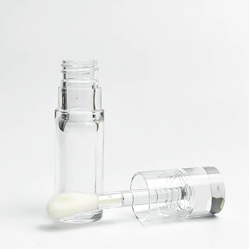 Ronde Volledige Transparante Lip Glazuur Buis, Lipkleur Buis, Cosmetica Verpakking Fles Mond, Rode Buis, Lip Glazuur Lege Buis, Verbergen