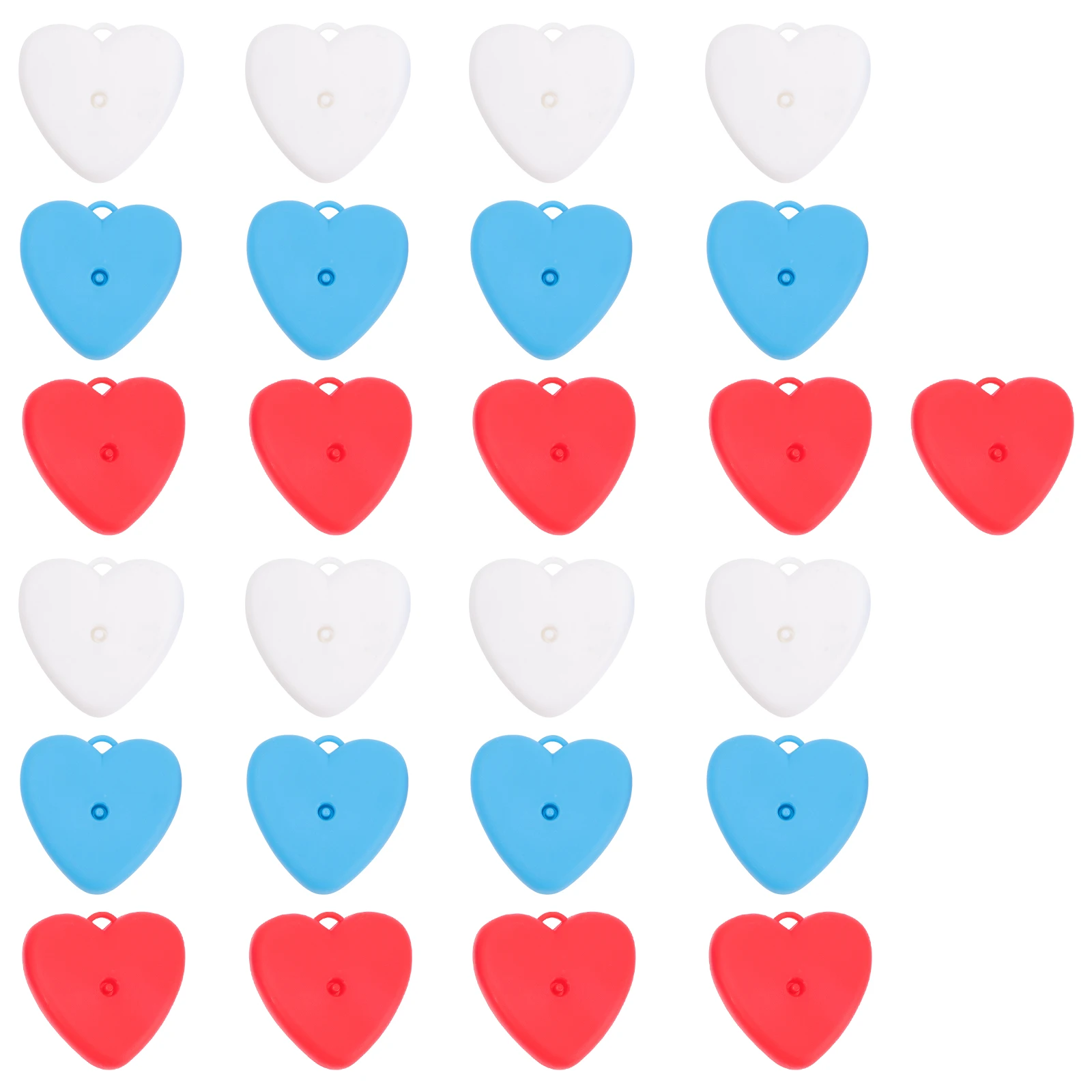 

25pcs Heart Weights Reusable Plastic Pendants Wedding Wedding Balloon Accessory Party Decoration Balloon Accessories