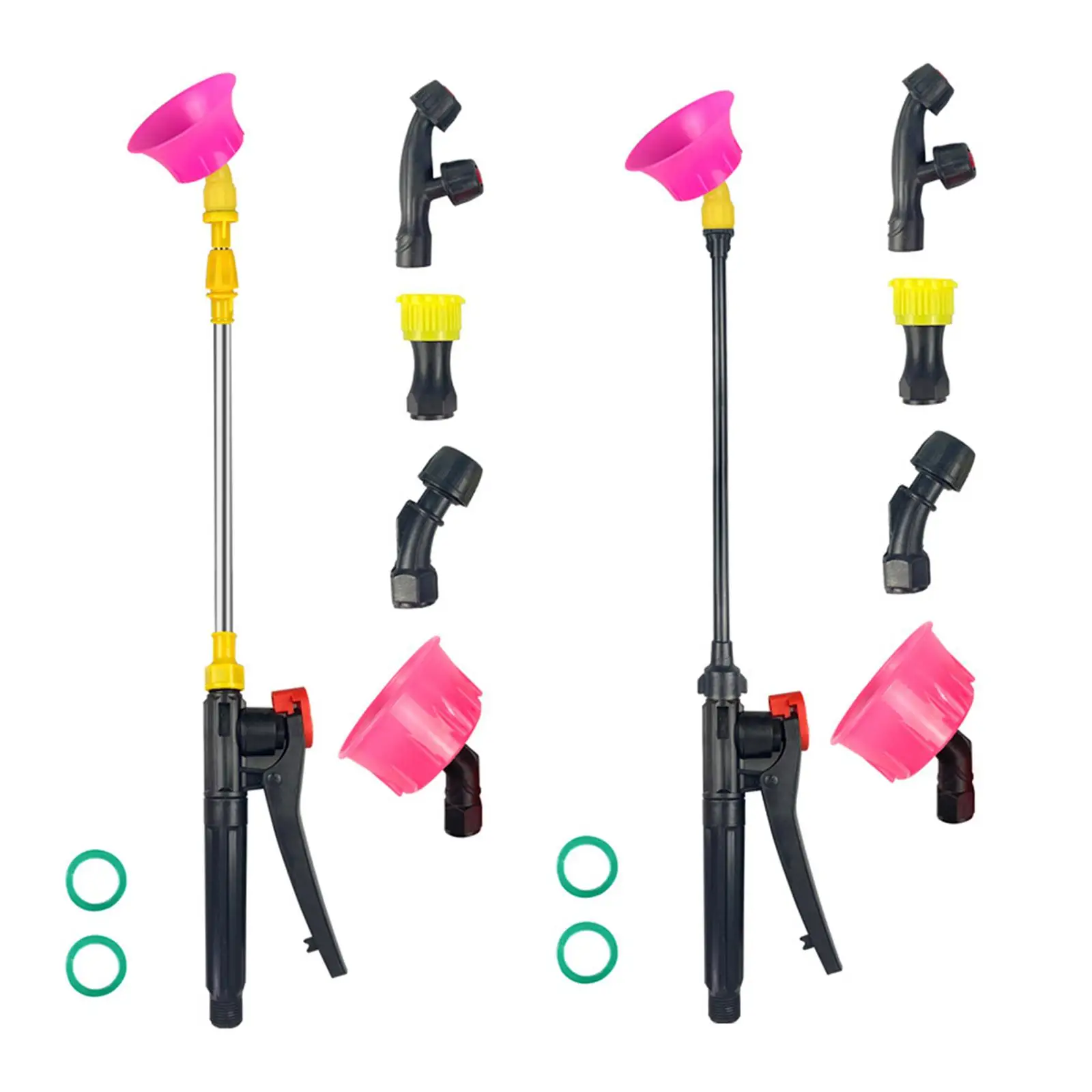 Retractable Sprayer Rod Electric Sprayer Adjustable Watering Can Watering Wand Sprayer Extension Pole Rod for Tree Outdoor