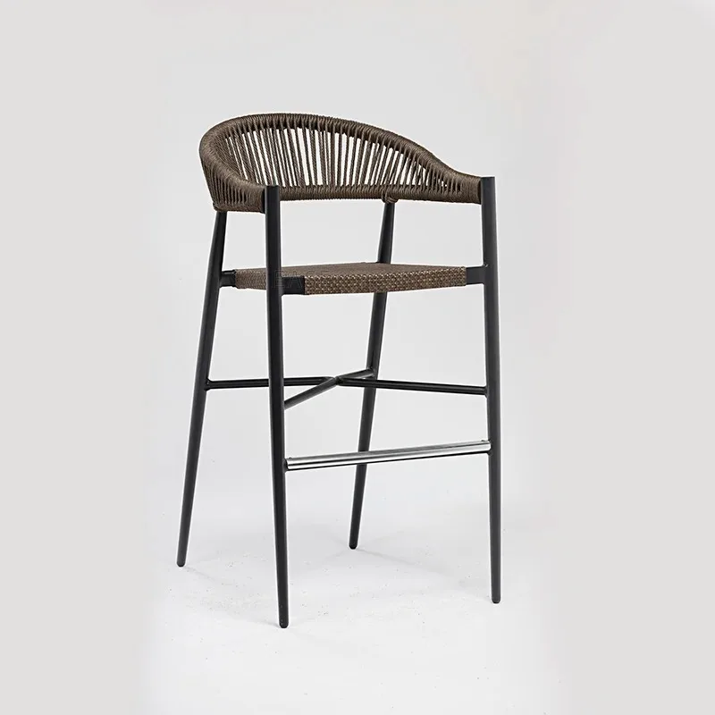 

(E7071A Бар) Современная скандинавская обеденная тканевая мебель Уличный барный стул Стульчик для кормления Барные стулья