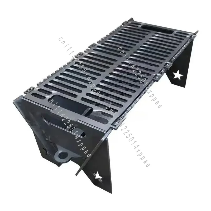 Commercial Household Indoor Camping Oyster Mini Charcoal Grill 2025 New Outdoor Barbecue Grill Portable Folding