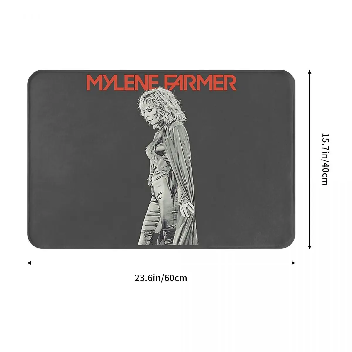 Mylene Farmer Jeanne Doormat Absorbent Mat Carpet Rug Kitchen Entrance Home Floor Mat for Living room Footpad Mats