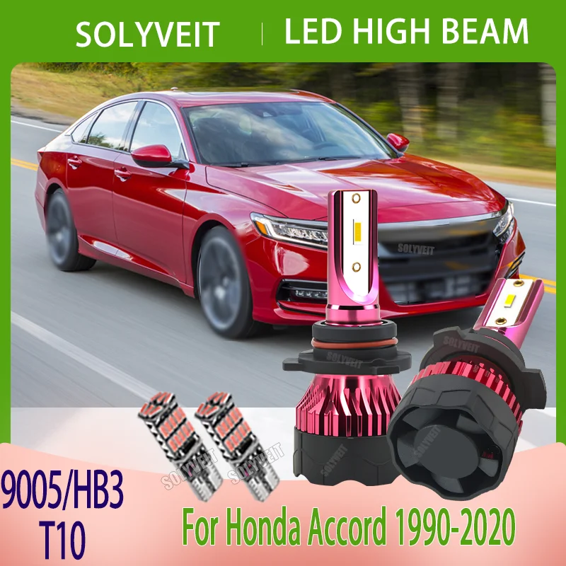 

9005/HB3 LED High Beam 15000LM High Output For Honda Accord 1990 1991 1992 1993 1994 1995 1996 1997 1998 1999 2000 2001-2020