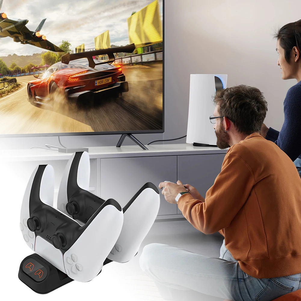 

Зарядная док-станция Type-C для контроллеров Switch Pro с индикатором зарядки, зарядная станция для PS5/Xbox Series S/X