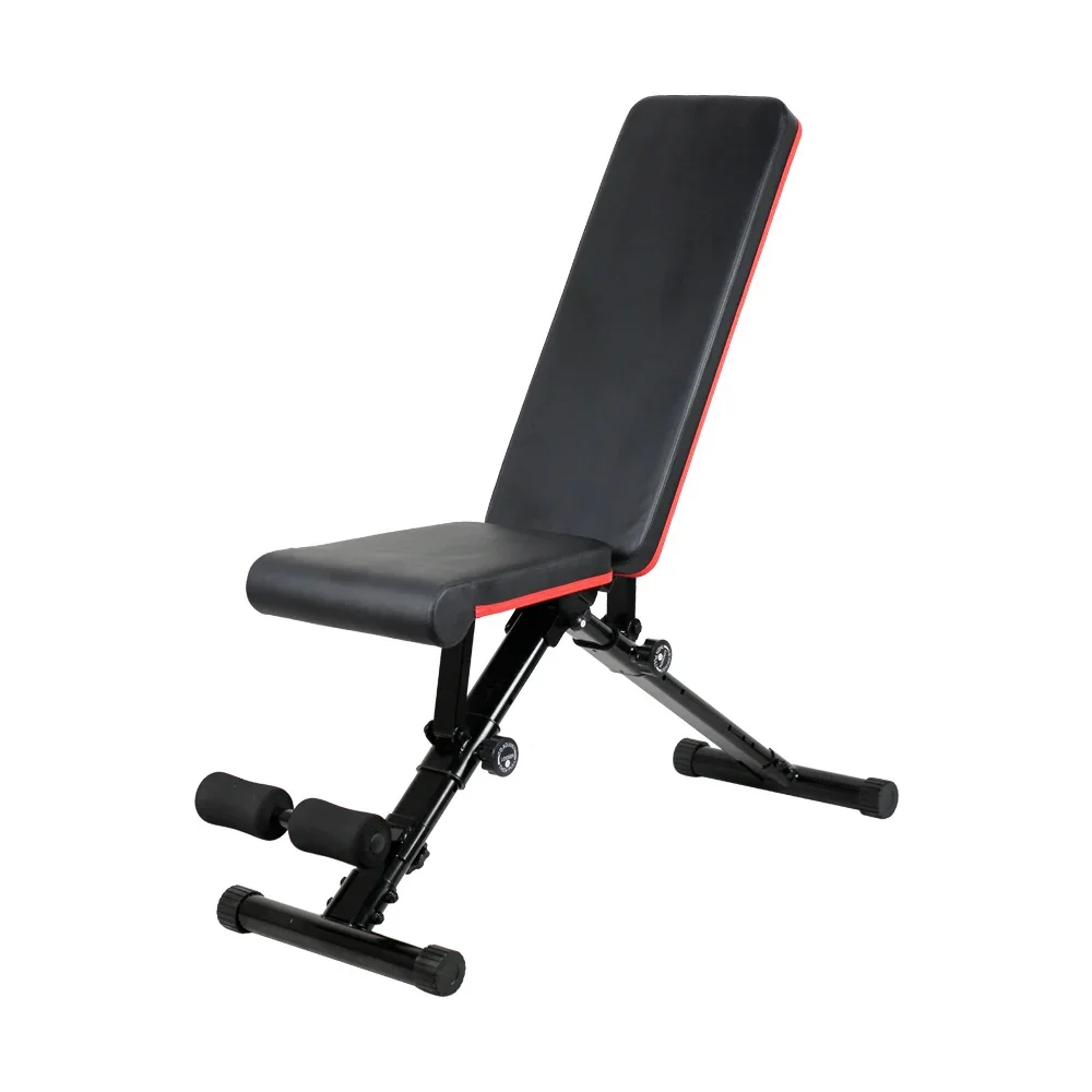 

z Adjustable Steel Workout Bench Multifunctional Foldable Gym Equipment for Strength Training and Sit-Up Fitness Essentials