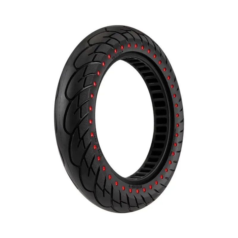【SPECIAL】Scooter Tire 12X2.125 12 Inch Solid Tire Single Row Hole Inner Stripe Honeycomb Pattern Slot 34MM Design