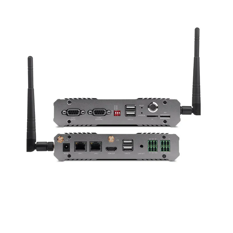 industrial edge computing linux rk3568 mini pc Rockchip RV1126 rk3588  linux arm fanless industrial ai computer mini pc