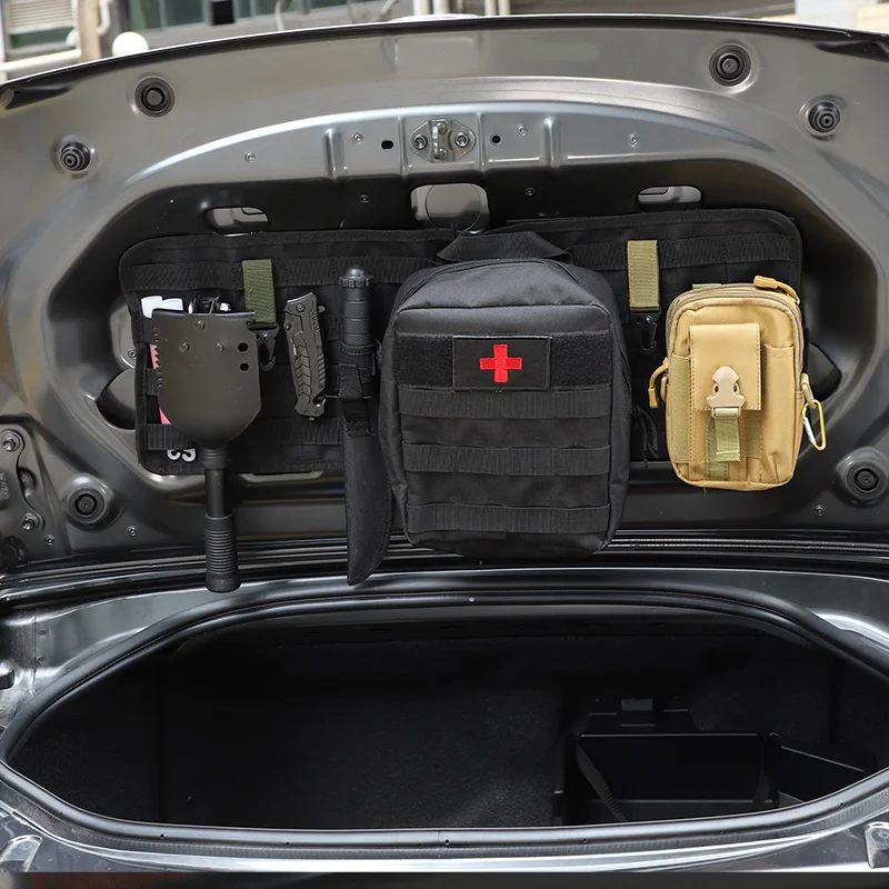 For Mazda MX-5 MX5 2016-2023 Tailgate Door Storage Bag Multifunctional Tool Pocket Parts Organizer Accessories