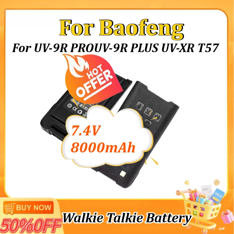 New 7.4V 8000Mah Ba…