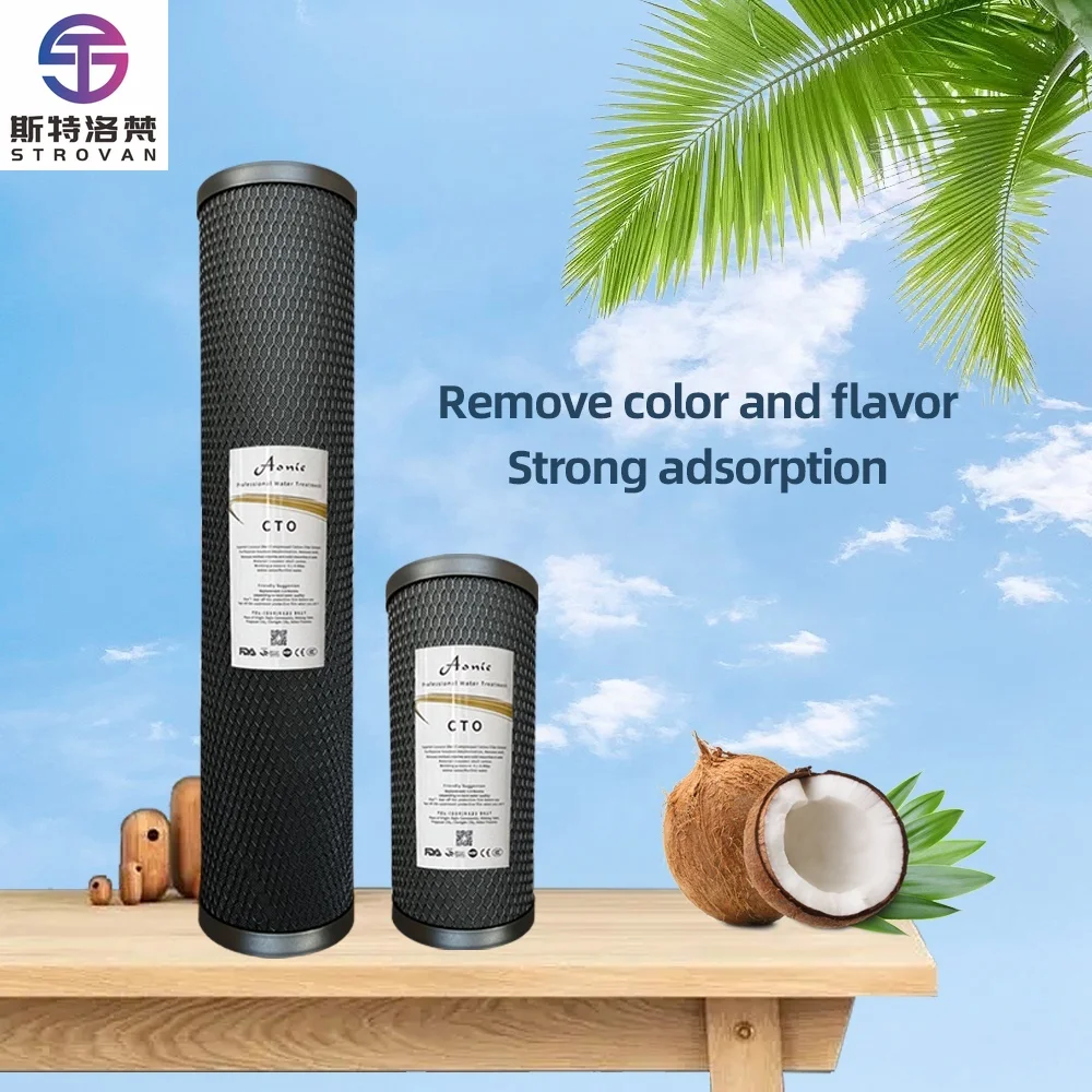 

STLF Water Dispenser Parts Big Fat CTO Carbon Block Water Filter Cartridge Activated Carbon Filter element