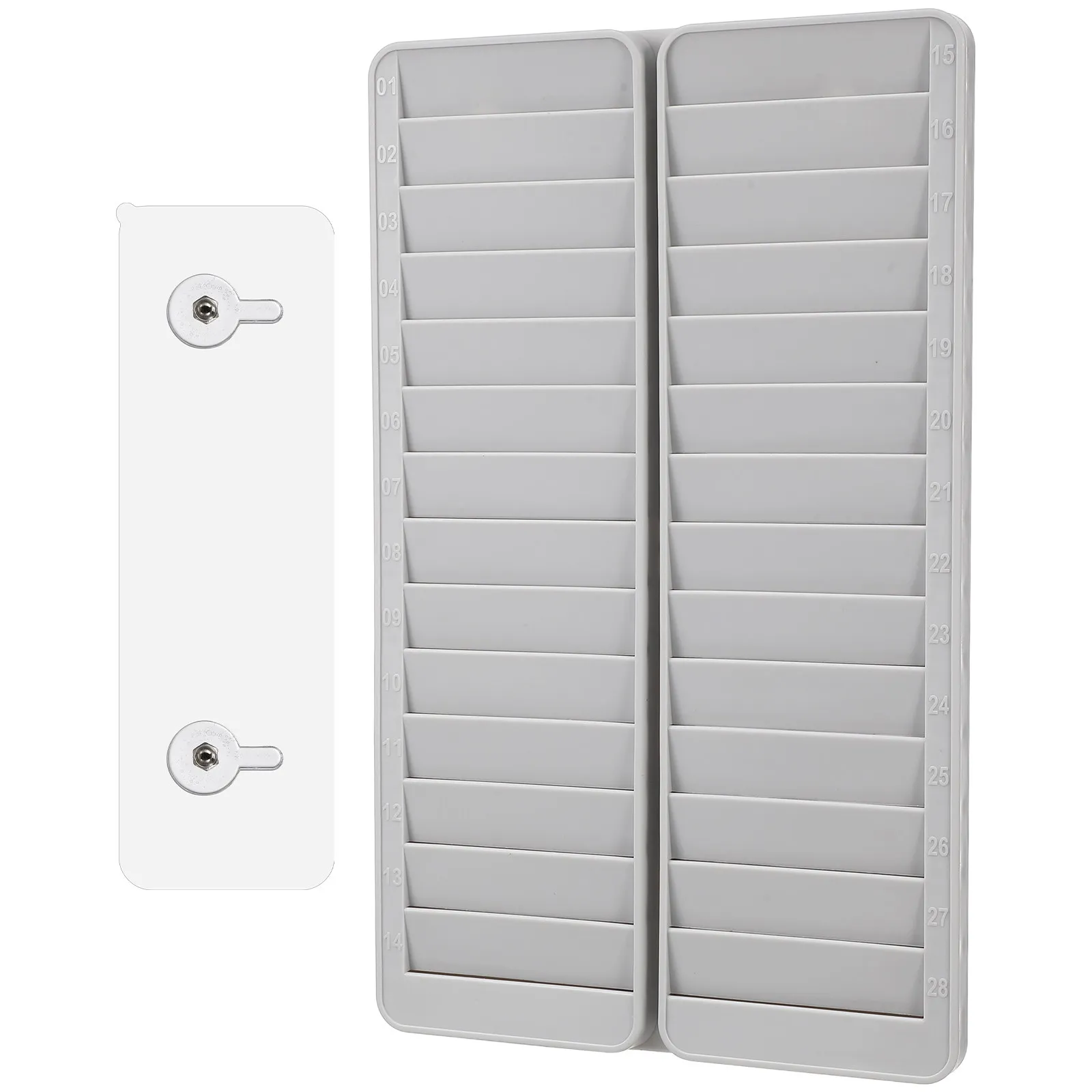 porta-tessere-di-presenza-a-muro-con-28-scomparti-supporto-per-schede-orari-in-plastica-organizzatore-per-ufficio