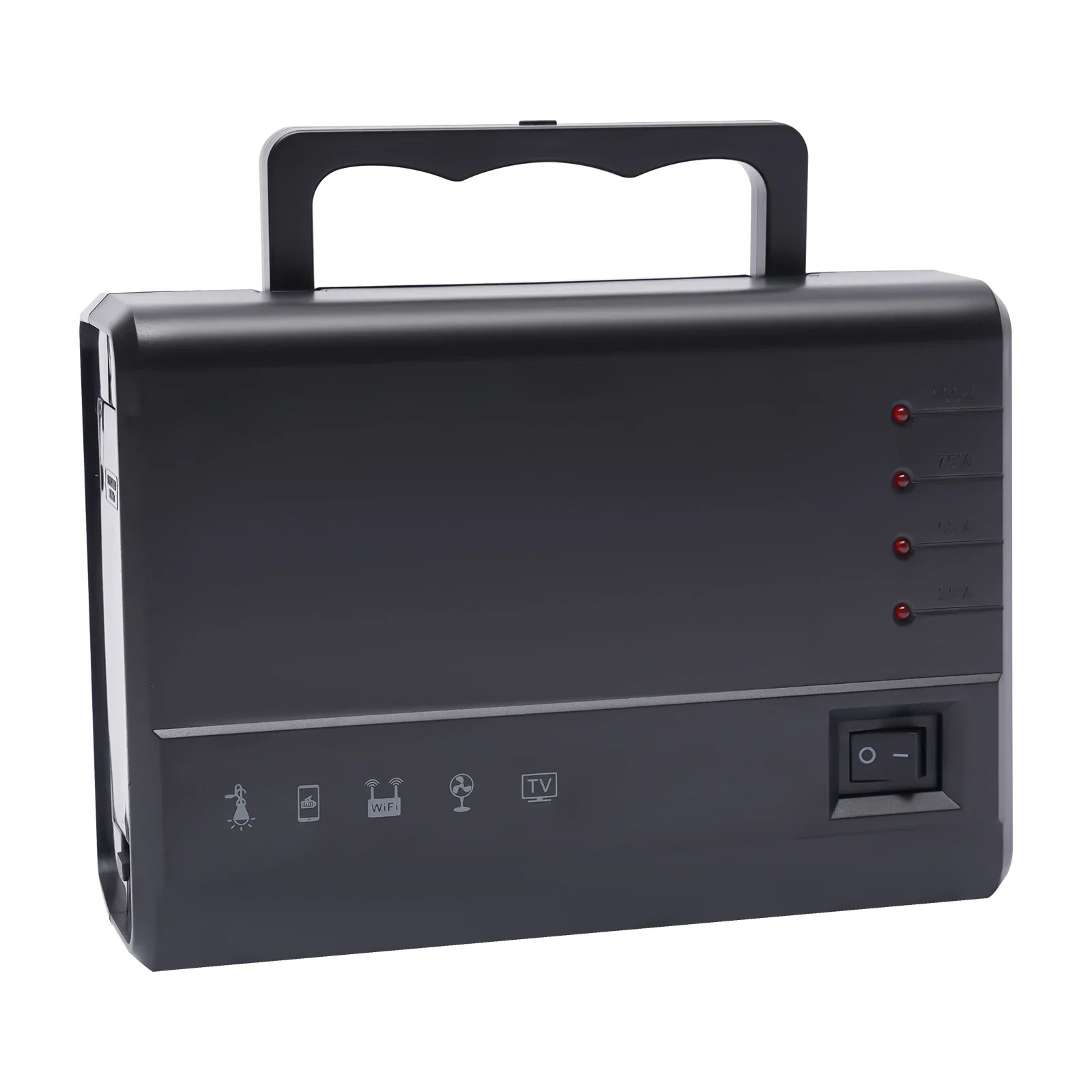 Солнечный генератор 18 В 12 Вт, электростанция, инверторный генератор с солнечной панелью, аварийный генератор с 4 лампочками для кемпинга на открытом воздухе