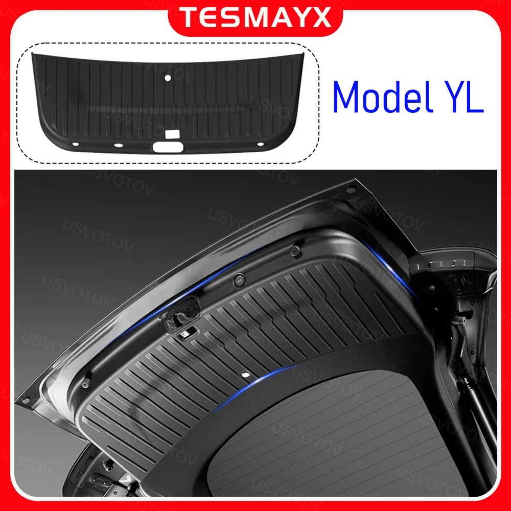 Tapetes de Porta-Malas para Tesla Model YL (6 Lugares) Tapete Protetor para Porta-Malas e Portas Traseiras para Todas as Condições Climáticas Acessórios para Model Y L 2026