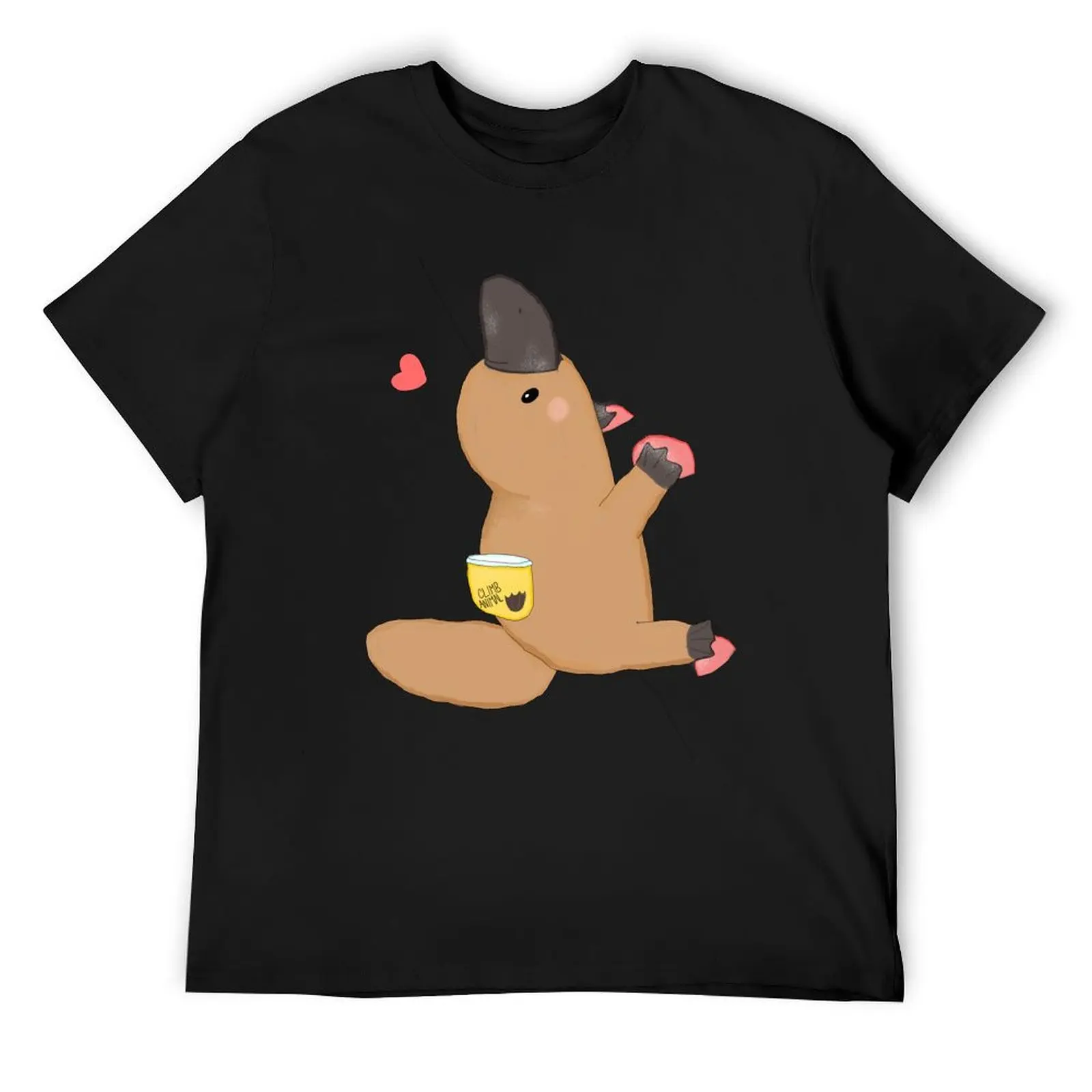 Platypus T-Shirt anime cheap stuff t shirt men 100℅ cotton