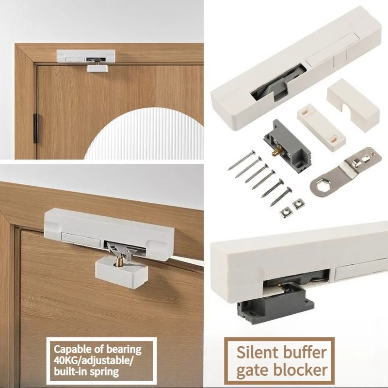 Door Closer Stopper Automatic Closer Lockpestillo Puerta Porta Retratil Closingtope De Ferme Porte Automatique Home Improvement