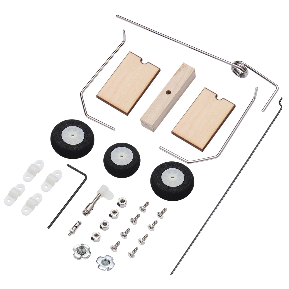 HobbyPark Airplane Landing Gear Wheels KT DIY Fixed Wing For SU27 KT Board Fighters Model Parts