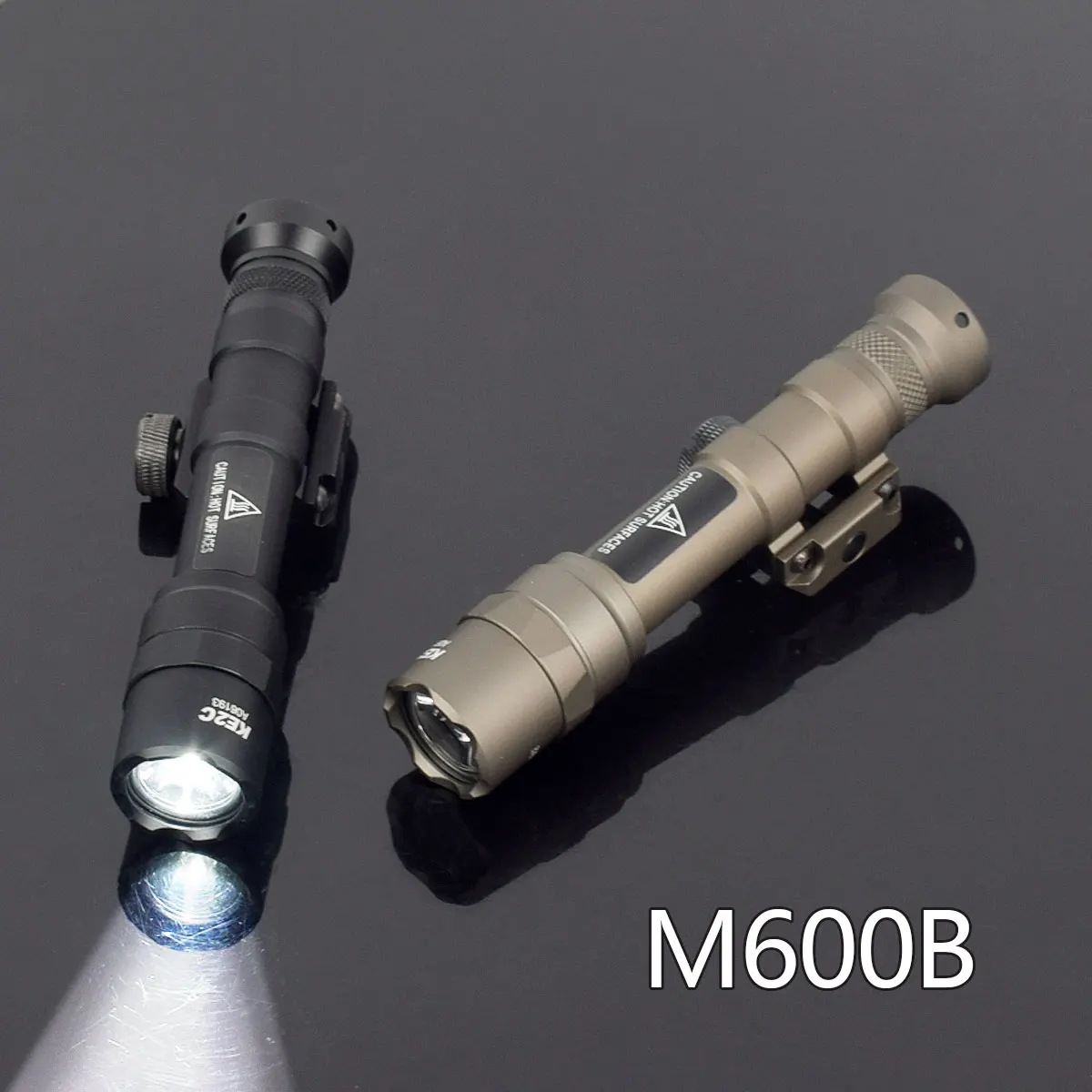 SureFire M600B M600C Tactical Flashlight DBAL A2 Red Green Laser with Dual Control Pressure Switch Outdoor Hunting Lighting Set