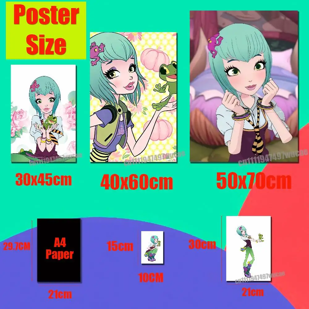 For R-Regal Academy Joy LeFrog Poster Cover Sticker Paper Home Decoration Custom Self-adhesive Souvenirs Playbill