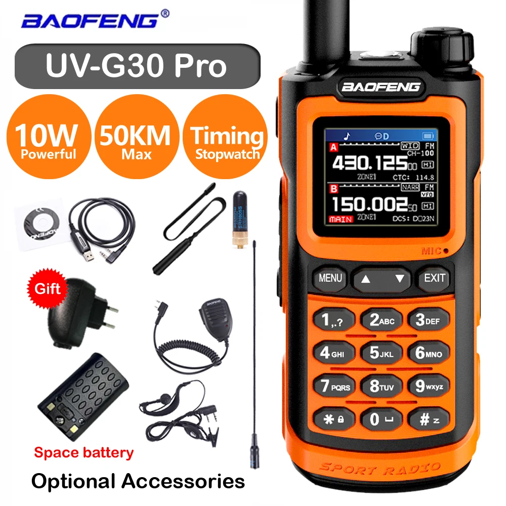 Recensione e Valutazione del Baofeng UV-G30 Pro: La Radio Due Vie Perfetta per Caccia e Avventura