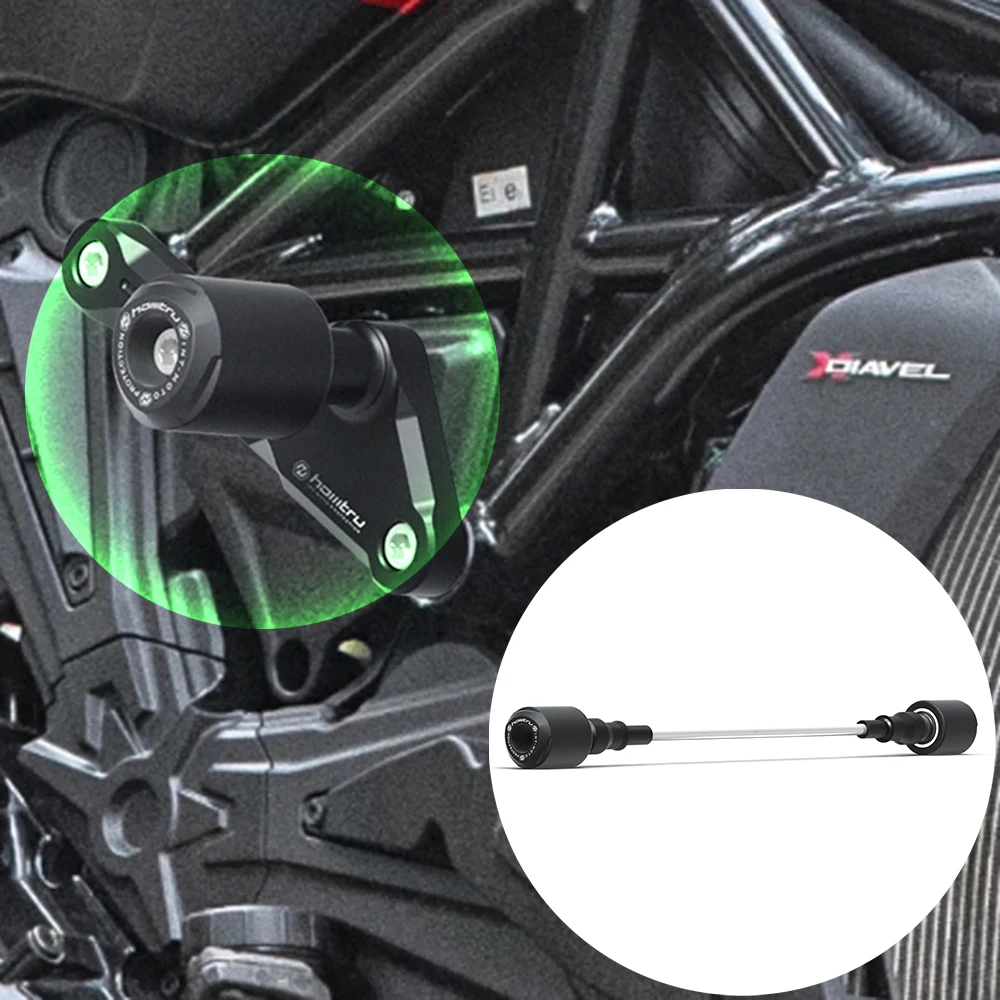 

For Ducati Scrambler Icon / Nightshift / Desert Sled Fasthouse Motorcycle Falling Protector Crash Pad Frame Slider Protector