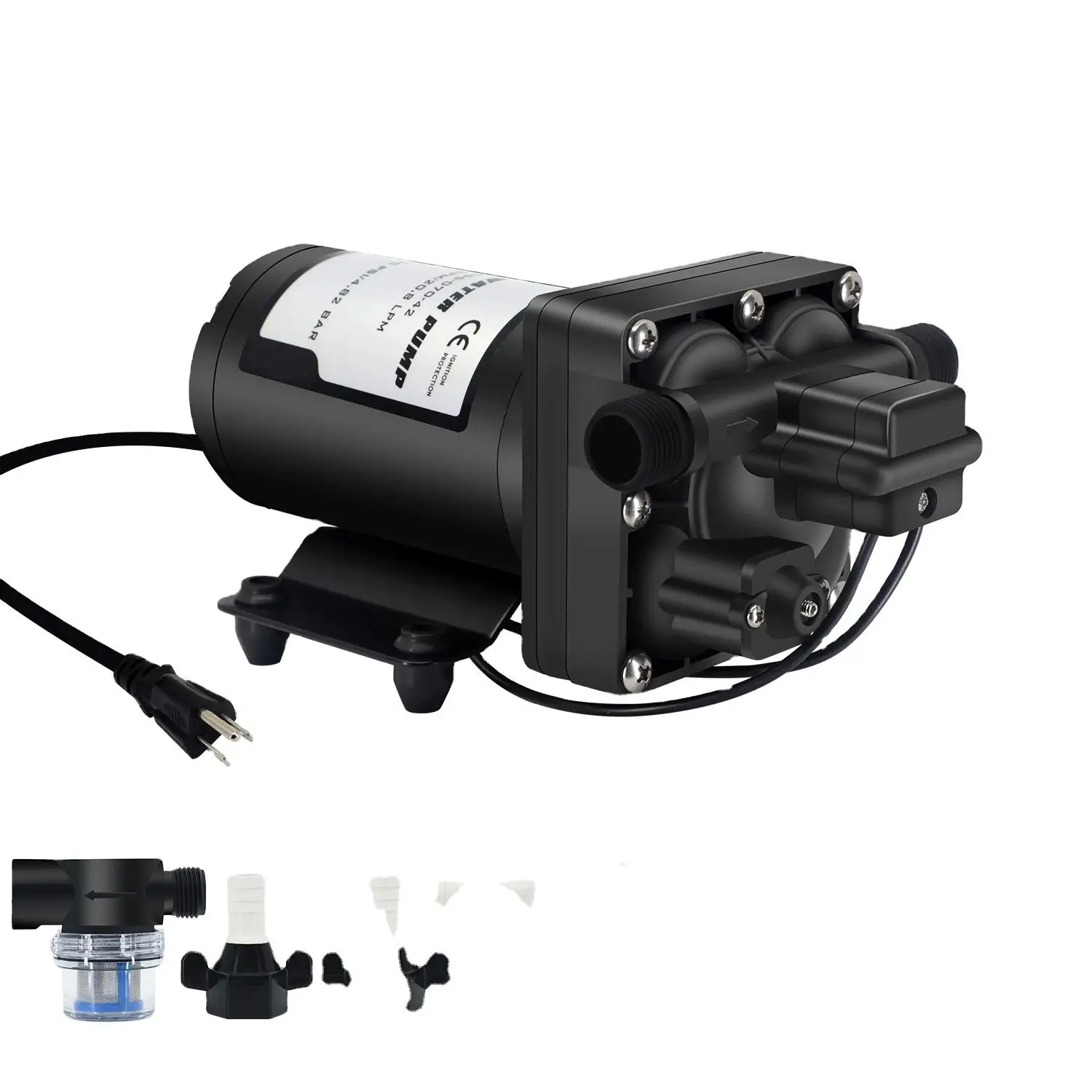 High Pressure Filling Machine Diaphragm Pump Filling Laundry Detergent Filling Oil 42 Factory Price 220V 20.8LPM 70PSI