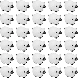 40/120Pcs Miniature Sheep Figures Resin Mini Garden Sheep Realistic Sheep Cake Topper Fairy Garden Accessories Animals Model DIY