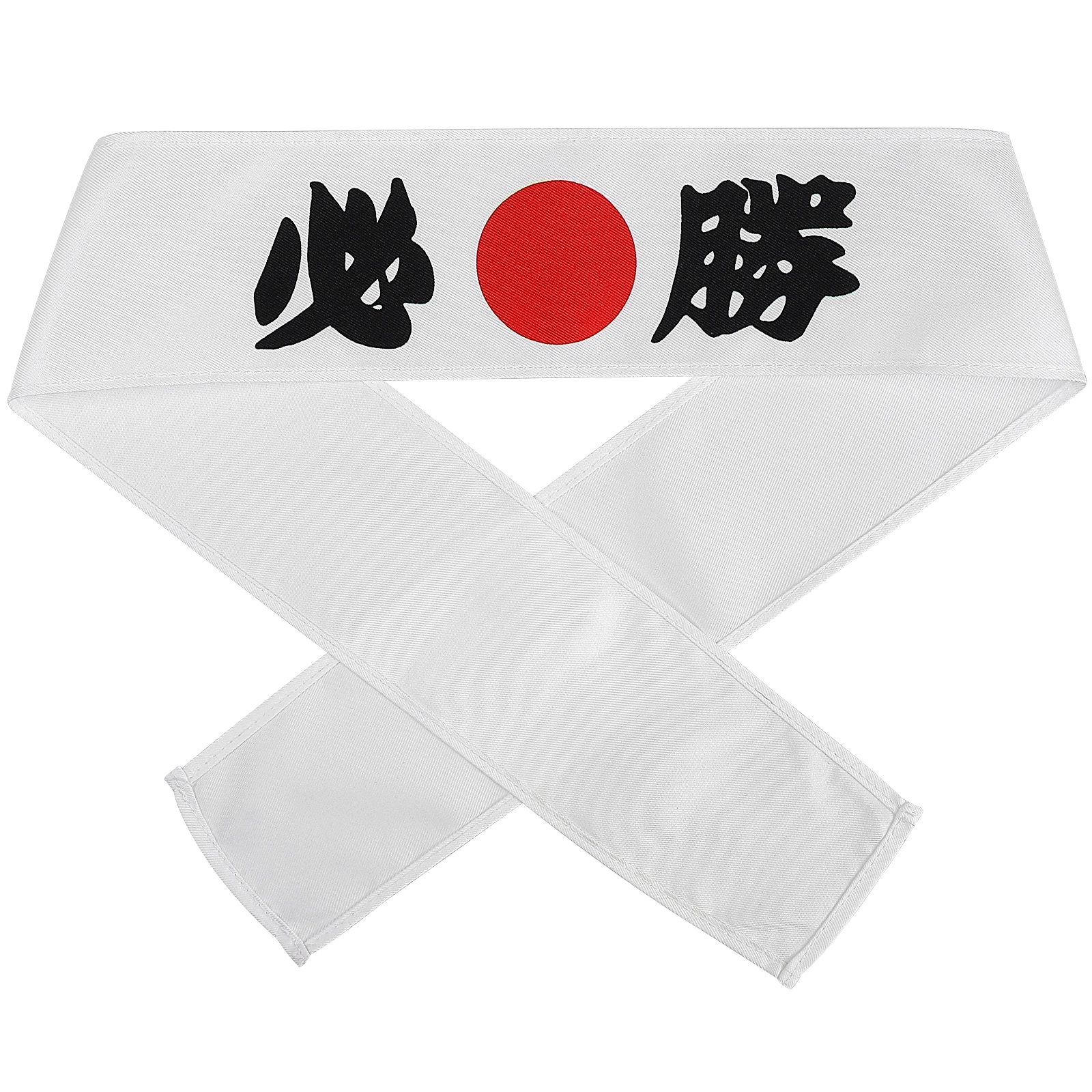 

Martial Headband White Victory Sushi Adult Sports Samurai Karate Accessory Sweat Absorbing Soft Moderate Width