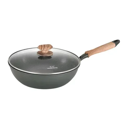 24-28cm Quality Frying Pan Non Stick Pan Wok Cooking Pots Home Egg Pancake Pan Steak Pot Gas Cooker and Induction cookware