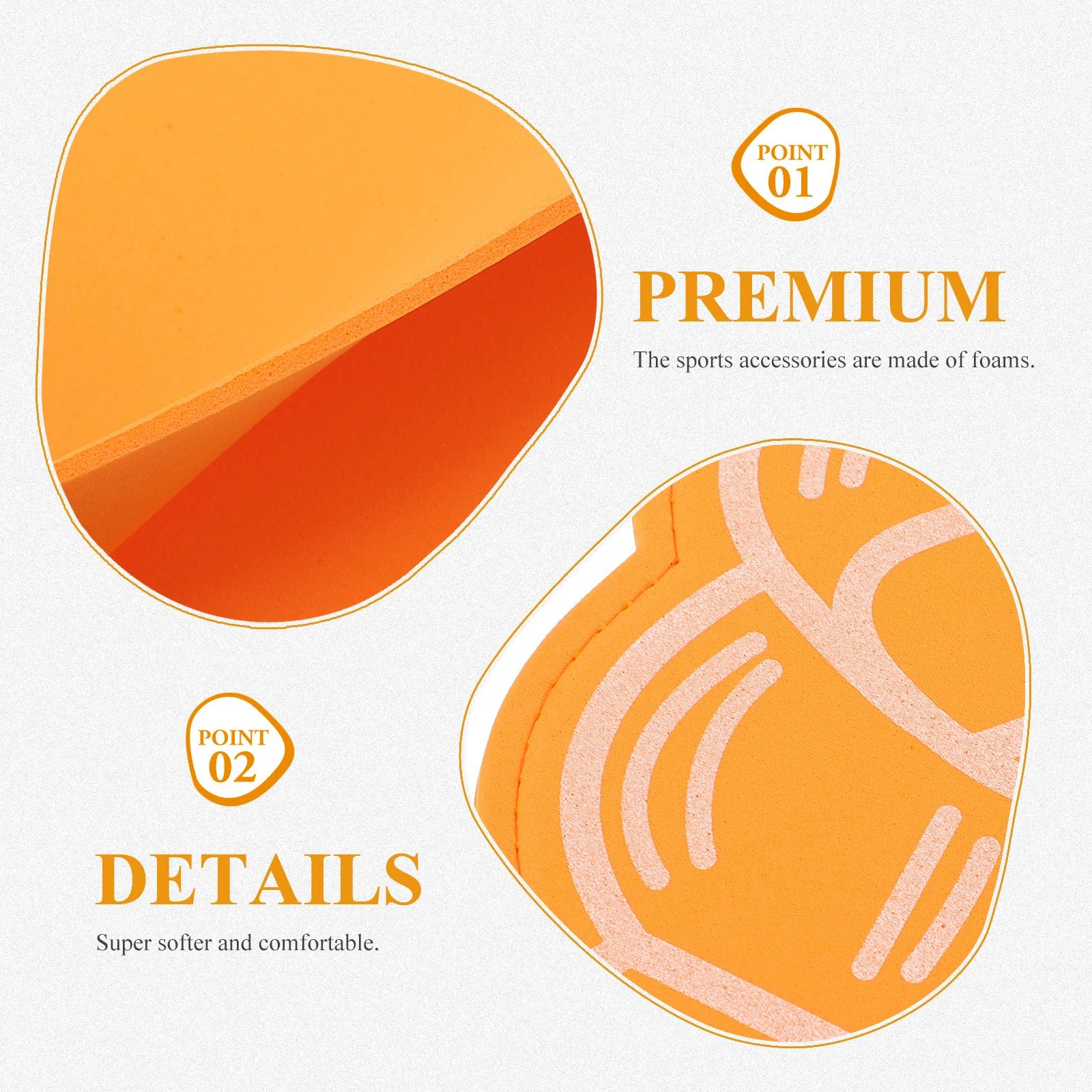 

3Pcs Reusable Foam Finger Props Cheerleading Accessories for Sports Events Party Decorations Noisemakers Foams Finger