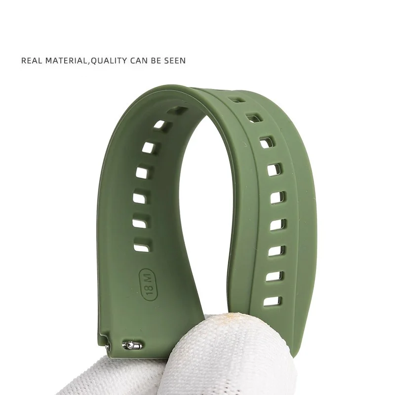 ل كاسيو 3299 AE1200 AE-1200 AE-1200whAE-1300 A158/159 a168w/A158W GW400 F91W الإفراج السريع المطاط ساعات سيليكون الفرقة 18 مللي متر #4