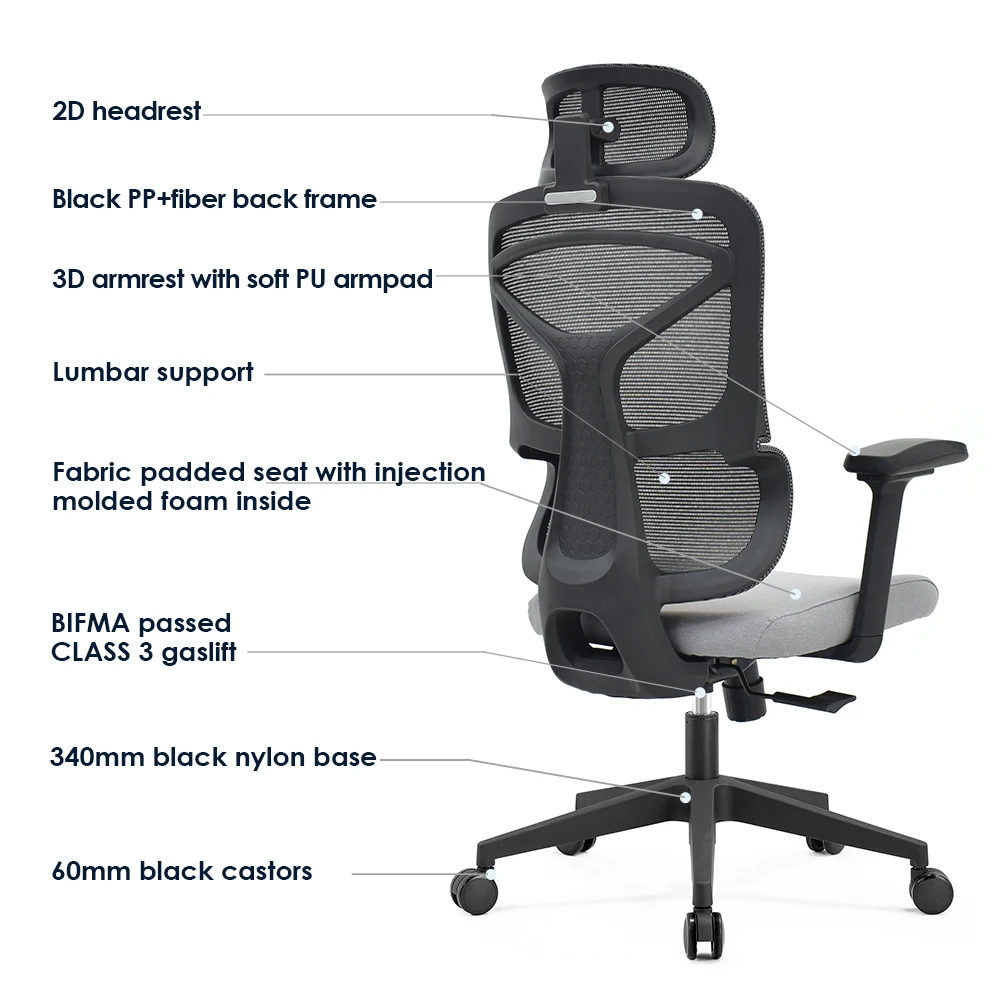 

Wholesale Ergonomic Mesh Office Chairs Office Furniture Office Equipment Sillas De Oficina Chaise De Bureau Ergonomiquepromote s