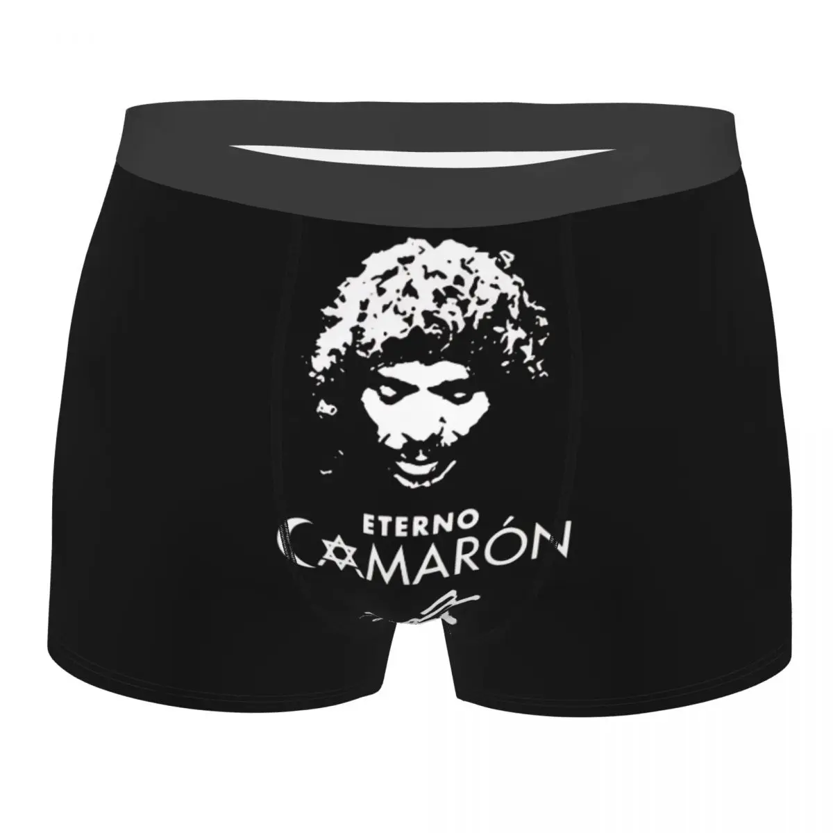 Male Fashion Flamenco Singer Camaron De La Isla Underwear Boxer Briefs Men Breathbale Shorts Underpants