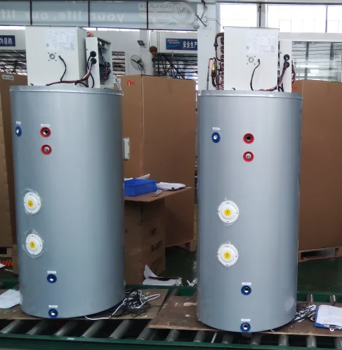 3.5kw 150L 200l 250L 300L 400l todo en una bomba de calor de agua caliente doméstica