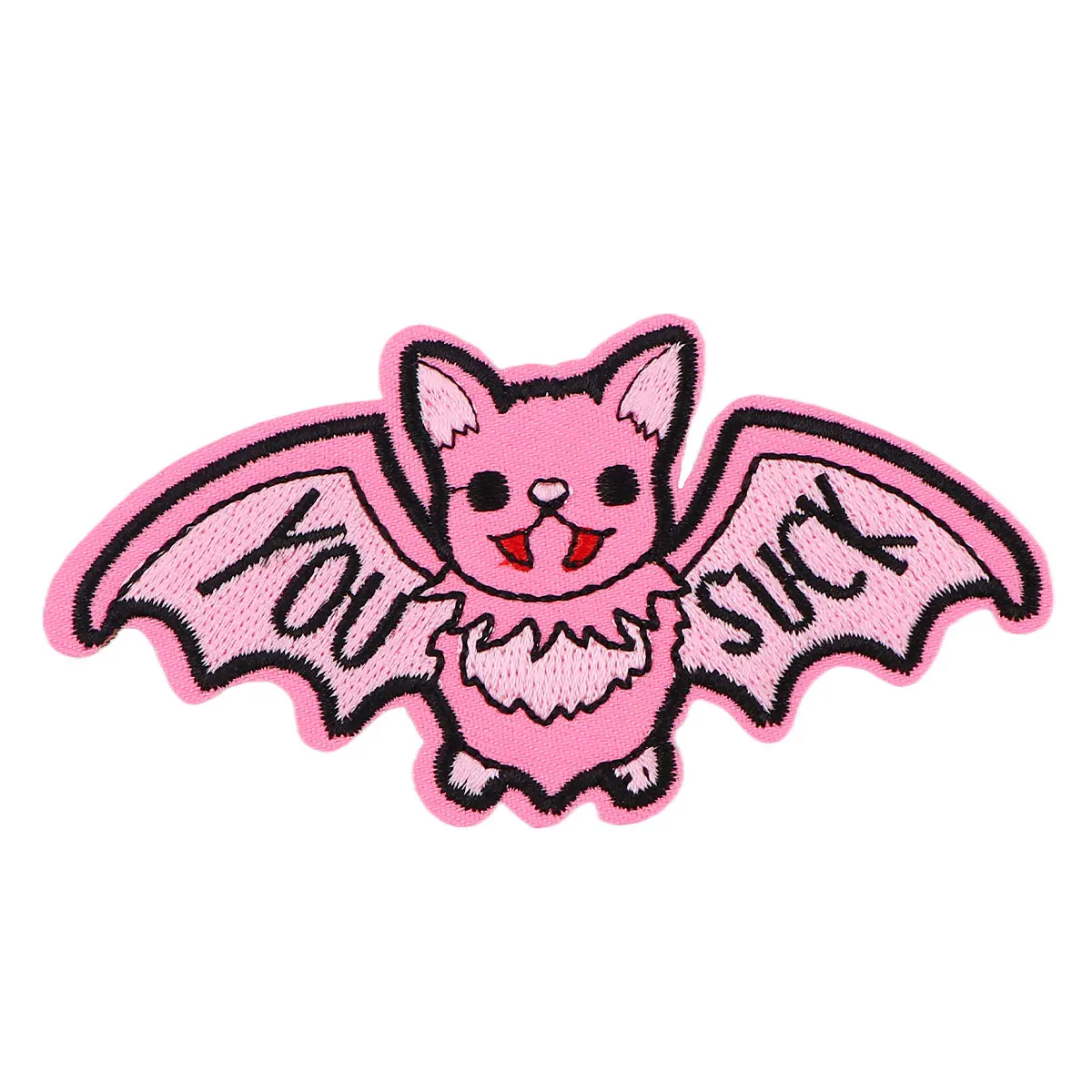 Pink Beleüt embroidered mágikus Birtokrész számára Öltözés Póló patches -en ruhák diy badges -en Hátiszák Csináltatás accessor Kereskedés