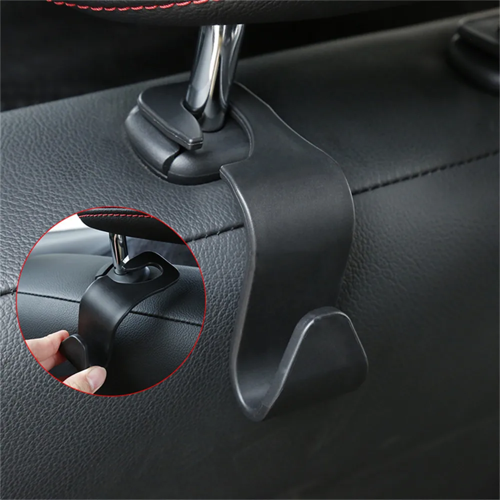 1pcs black Car seat back hook auto supplies for Subaru Legacy Impreza Crosstrek BRZ VIZIV-7 Levorg Exiga Tribeca G4e B9
