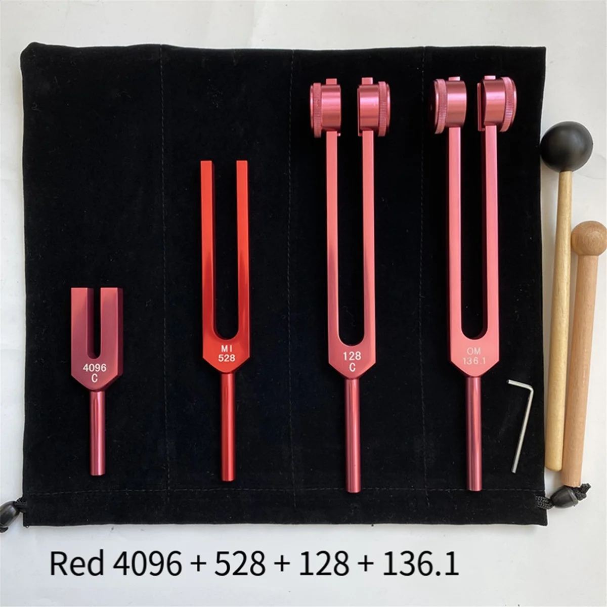 

НОВЫЙ набор резонансных камертонов, алюминиевые вилки для исцеления, терапевтический музыкальный ударный инструмент