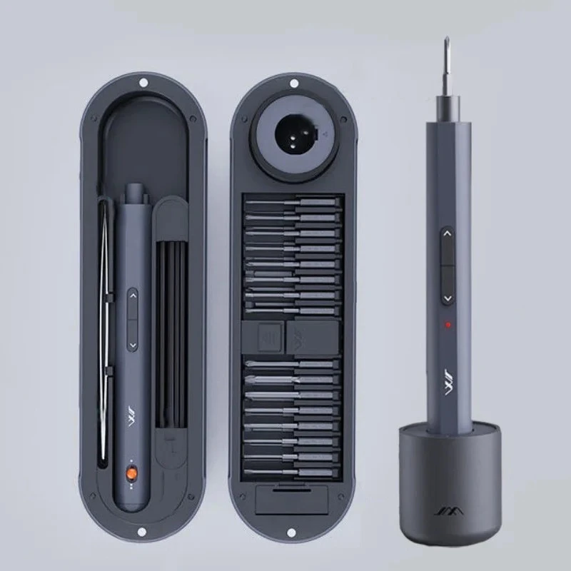 JimiHome Precision Electric Screwdriver Set Magnetic Cordless Screw Driver Bits Kit Power Tools Home DIY Repair for iPhone PC