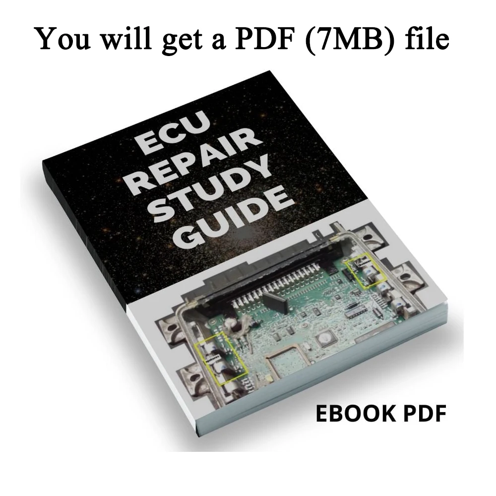 

ECU Repair Course Study Manual English Ebook Study Guide for New Beginner ECU Module PDF Files 24h Email Sent