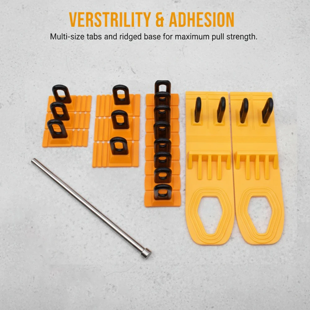 Car Paintless Dent Repair Tabs Kit Nylon Plastic Glue Tabs 2