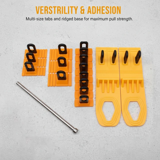Car Paintless Dent Repair Tabs Kit Nylon Plastic Glue Tabs 2