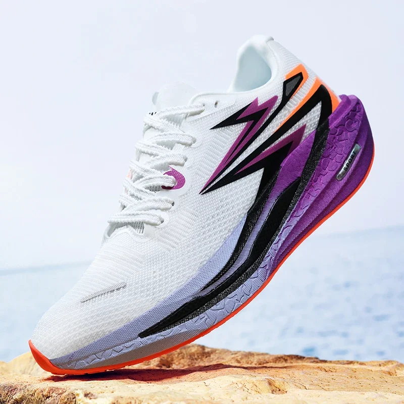 Men Running Shoes Carbon Board Marathon Speciality Sports Breathable Lightweight Women's Comfortable Athletic Chunta Sneakers