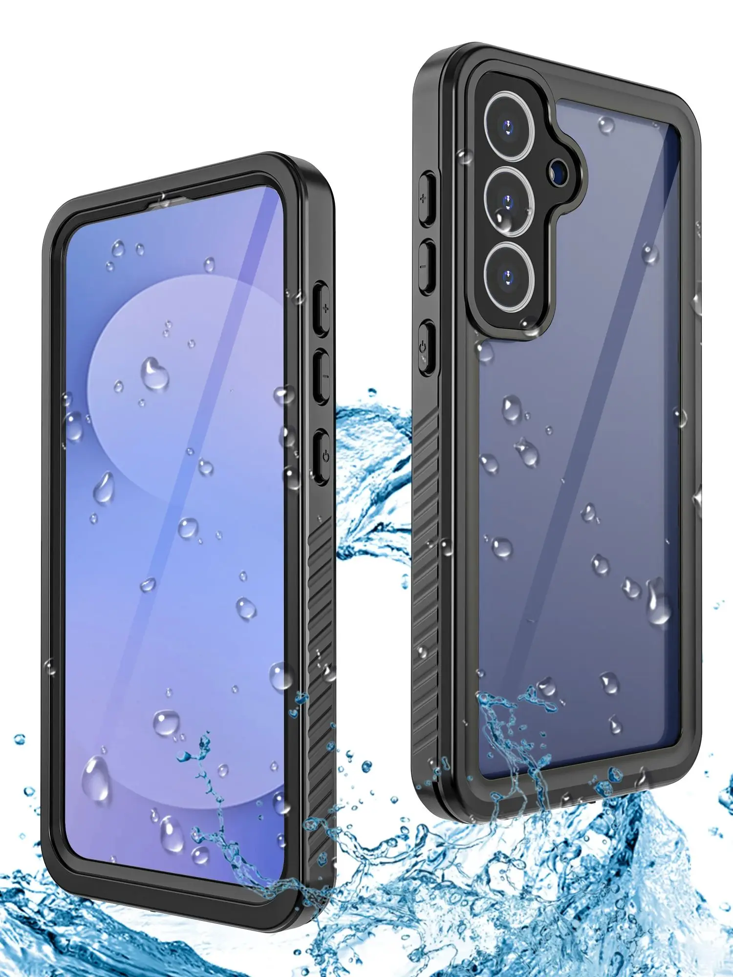 Shellbox PC TPU Lensbescherming Robuust en duurzaam Volledig afgedicht IP68 waterdicht telefoonhoesje S26/s25/S25egde Ultra S23 S24 Serie - afbeelding 2