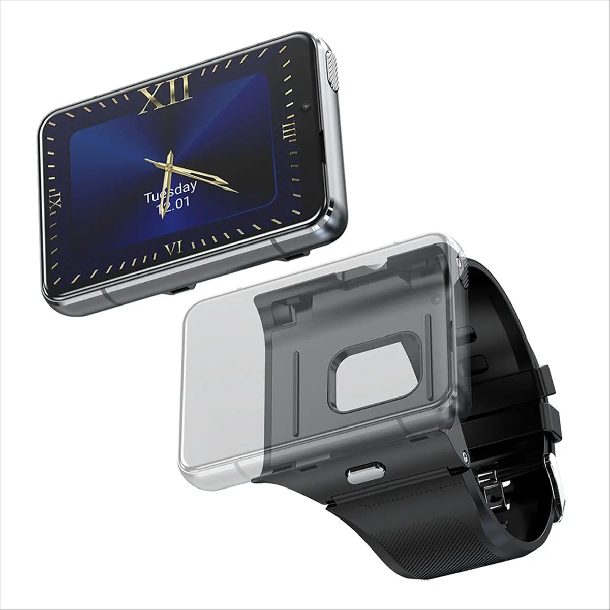 

For APPLLP MAX Strap Android Smart Watch Accessories Easy to Disassemble and Assemble Holder Back Cover for S999