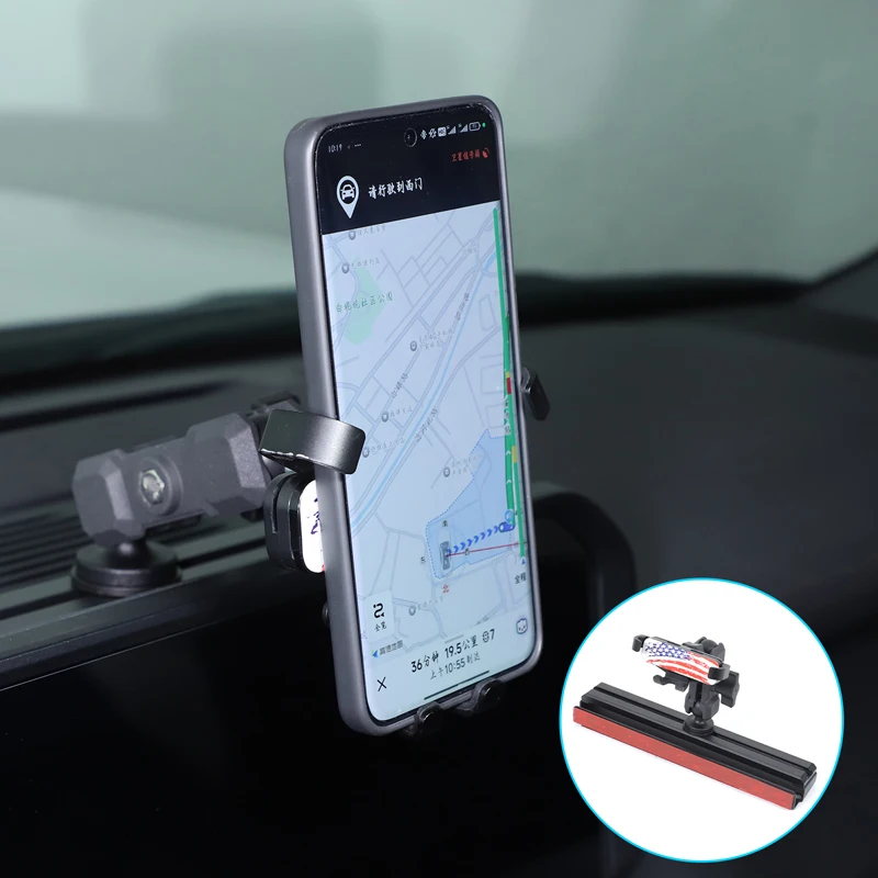 

For Toyota Land Cruiser Prado 250 LC250 2024+Car Navigation Screen Rear Phone Holder Bracket Base Mount Car Interior Accessories